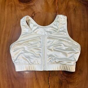 ENELL Women's Sports Bra 2 Running Unpadded High Impact Red Satin SS25